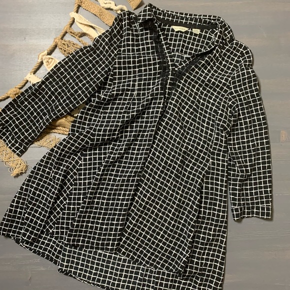 Anthropologie Tops - 11 1 TYLHO Gingham Checkered Tunic